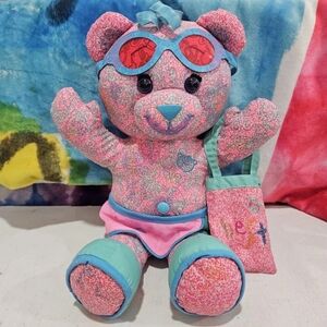 Vintage 2005 Doodle Bear With Original Marker & Bag
